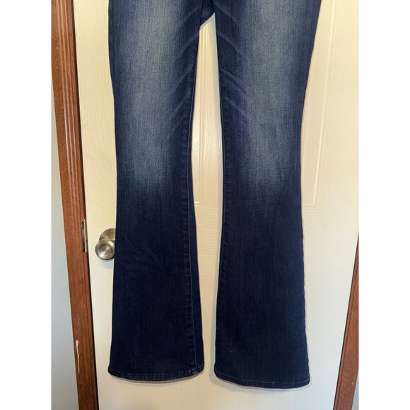 American Eagle Dark Wash Kick Boot Jeans Size 6 - Picture 4 of 10